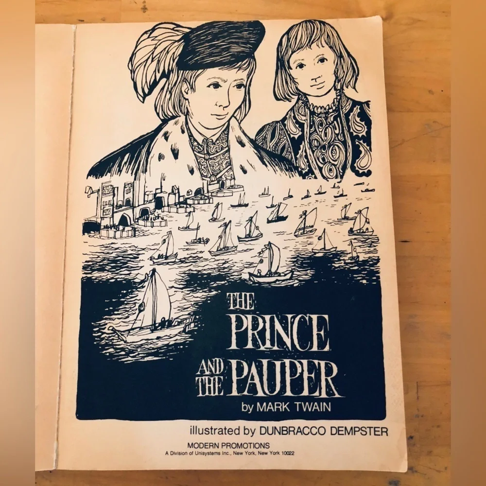 The Prince and the Pauper Children's Classic Book 1969/ 1979 soft cover